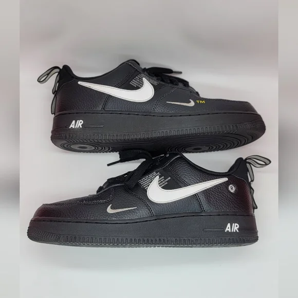 Nike Air Force 1 Low Utility 'Black White' - Picture 1 of 6